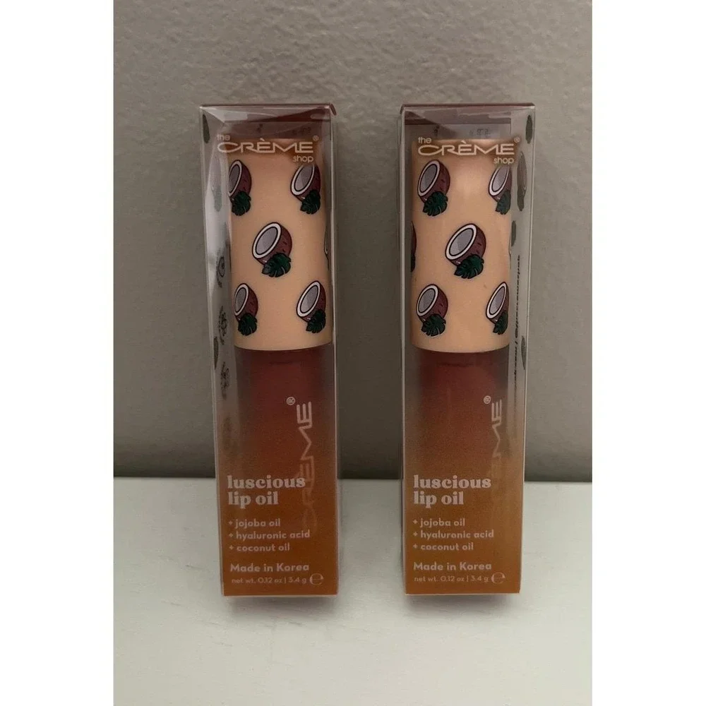 The Crème Shop Luscious Lip Oil Coconut Jelly - Bundle of 2
